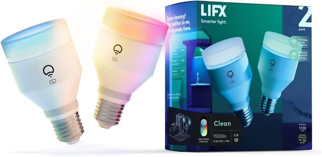LIFX Clean smart bulb with antibacterial HEV light