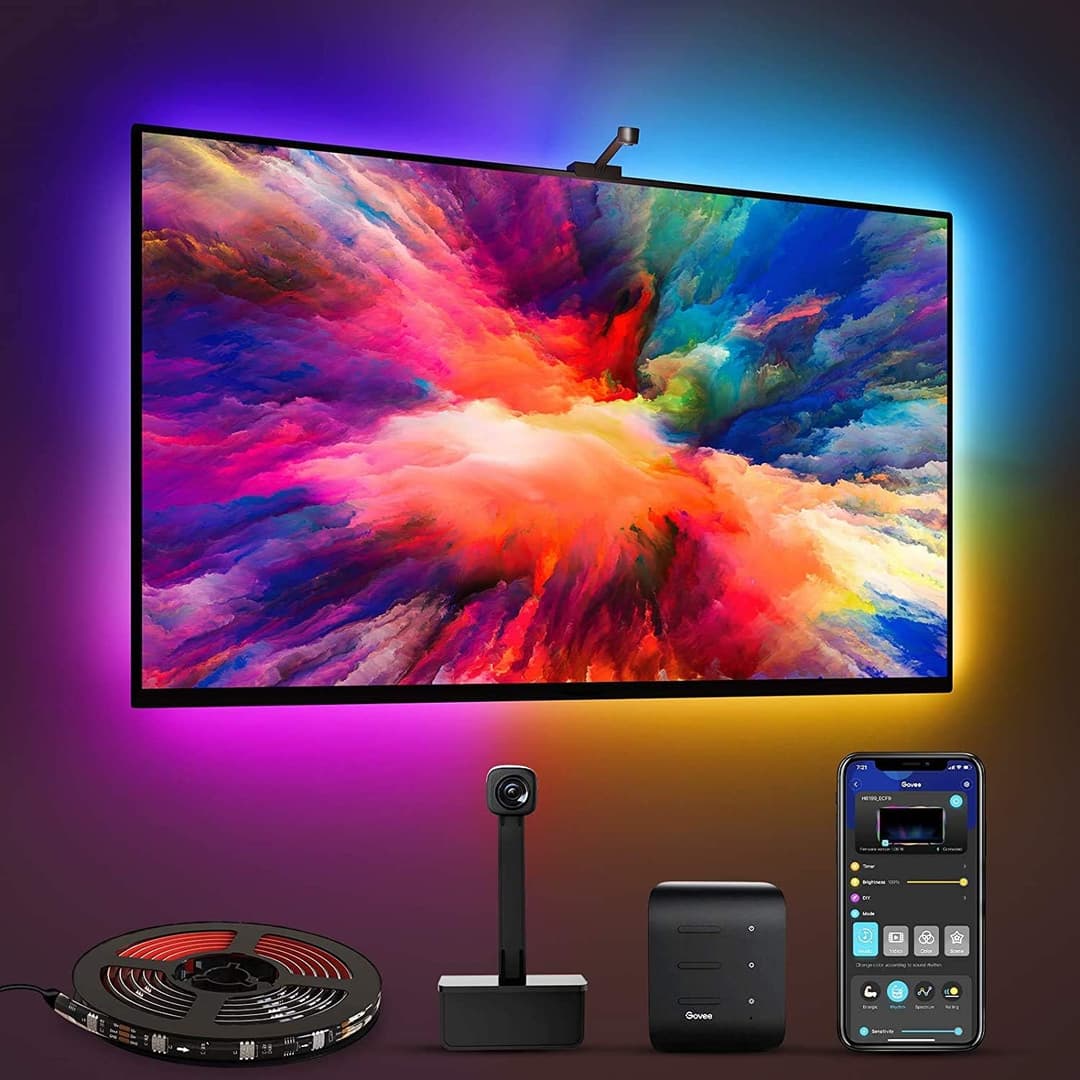 Govee Immersion TV LED backlight kit with camera